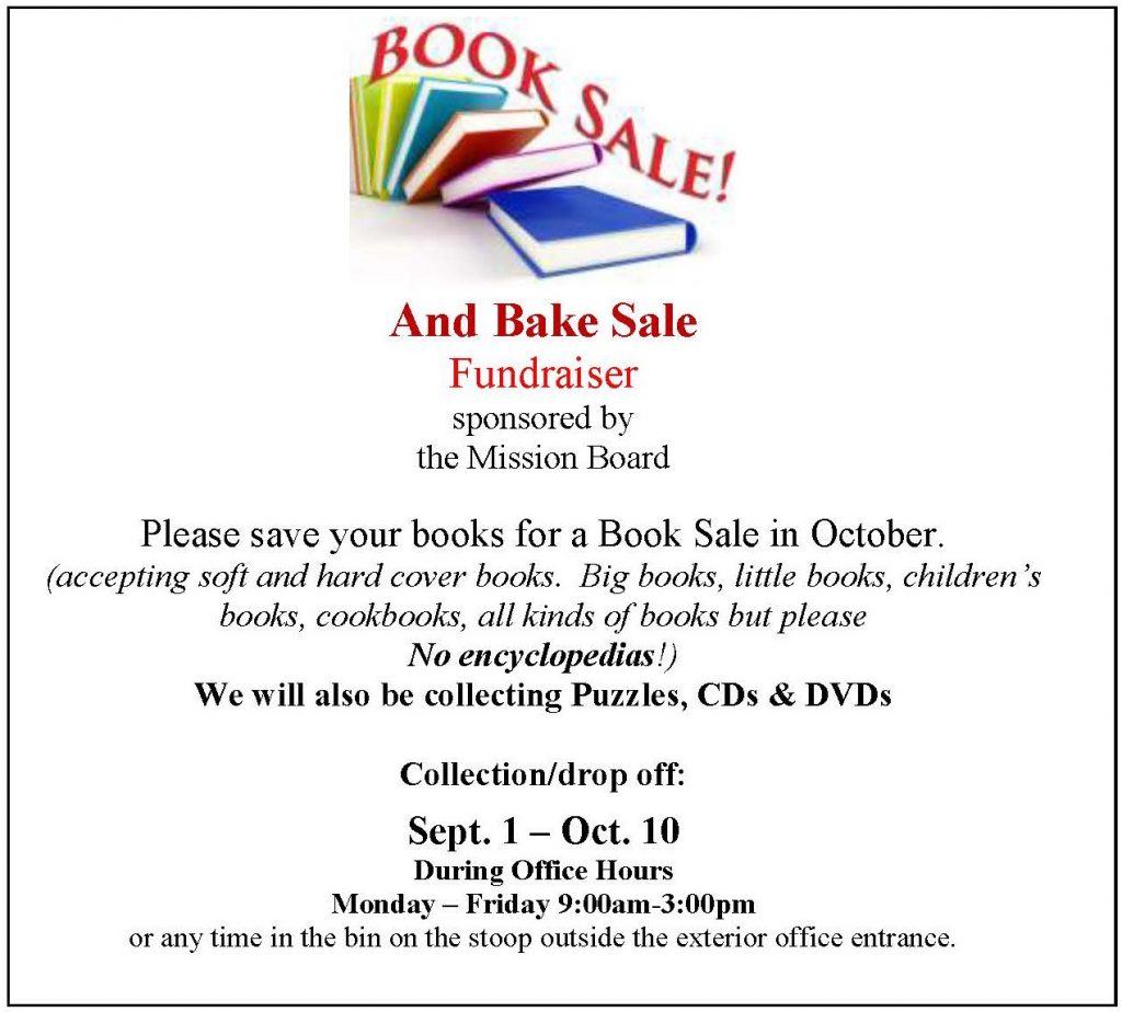 Book Sale Donations