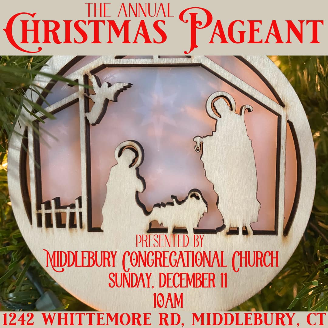 Midweek Update: Christmas Pageant/3rd Sunday of Advent - Middlebury ...